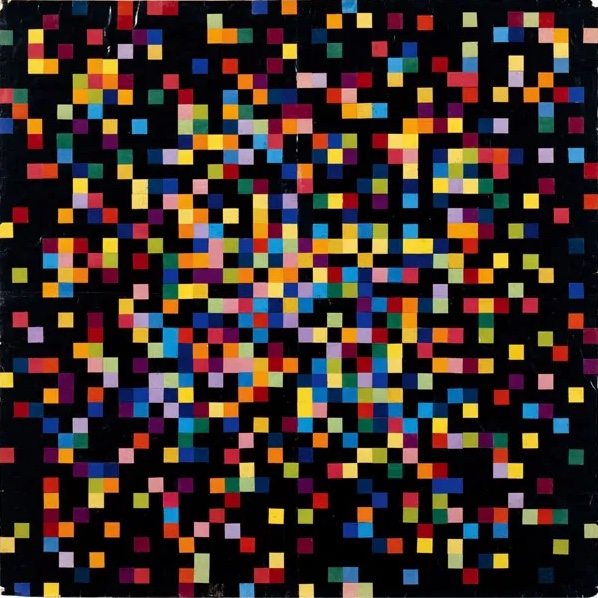 Ellsworth Kelly’s Spectrum Colors Arranged by Chance V