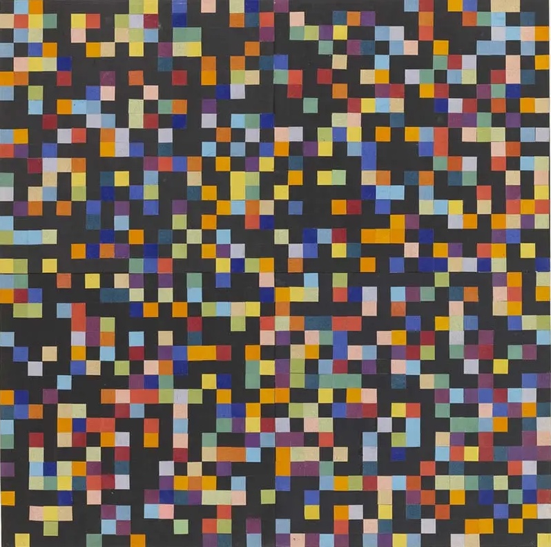 Ellsworth Kelly’s Spectrum Colors Arranged by Chance VI